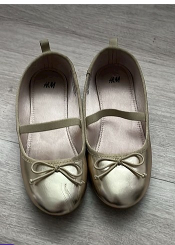 Hm marka  Fiyonklu Kız Babet Ayakkabı - Görsel 4