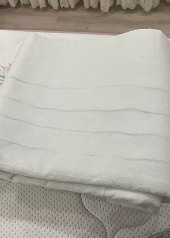 Beyaz Elektrikli Isıtıcı Battaniye - Görsel 3