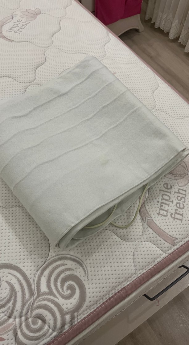 Beyaz Elektrikli Isıtıcı Battaniye - Görsel 2