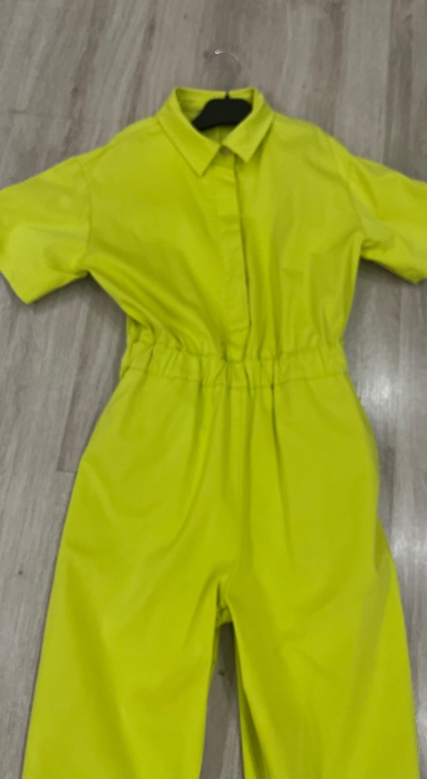 Sarı Kız Çocuk Tulum - Görsel 2