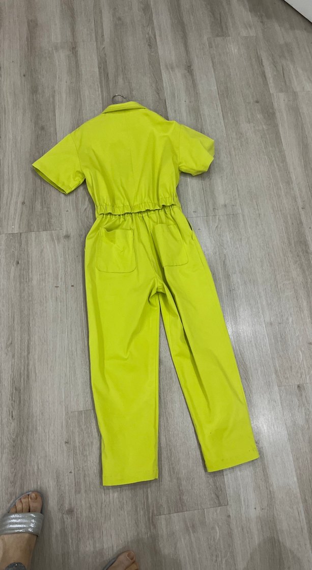 Sarı Kız Çocuk Tulum - Görsel 3