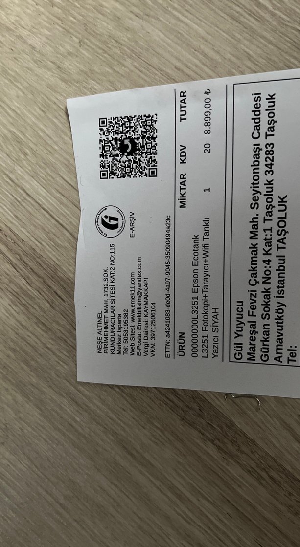 Epson EcoTank L3251  Yazıcı Siyah - Görsel 2