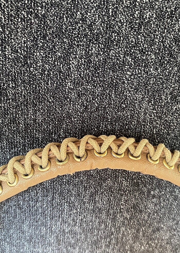 Püsküllü kadın çanta - Görsel 5