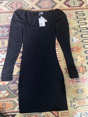 H&M simli elbise