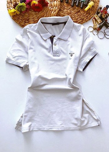 xl Beden (XL) BEYAZ ARMA DETAY POLO YAKA ŞIK SPOR LACOSTE KISA KOL TİŞÖRT