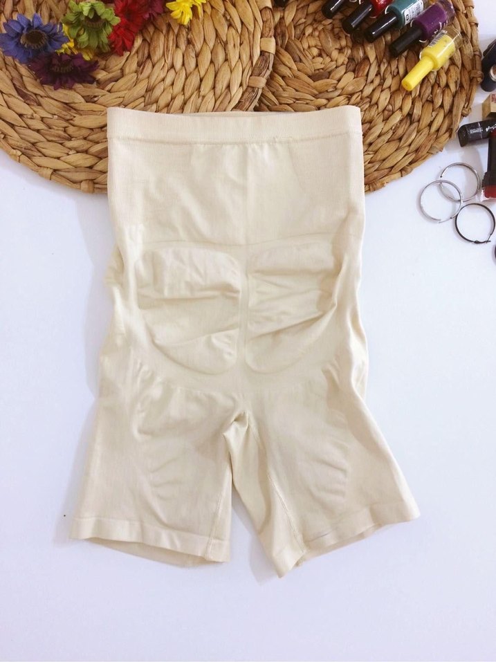 (L) BEJ TEN TOPARLAYICI CLIMACOOL BEDEN KÜÇÜLTÜCÜ ŞORT KORSE - Görsel 4