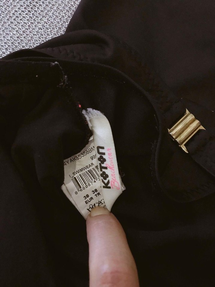 (M) KOTON NARÇİÇEĞİ BOYUNDAN BAĞLAMA ŞIK SPOR BASIC STAPPY MAYO - Görsel 5