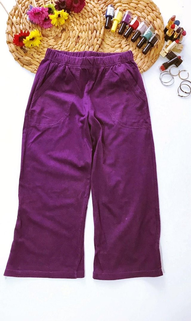 (XXL) MOR BEL LASTİKLİ ŞIK SPOR TİWİL PENYE BERMUDA ŞORT KAPRİ - Görsel 3