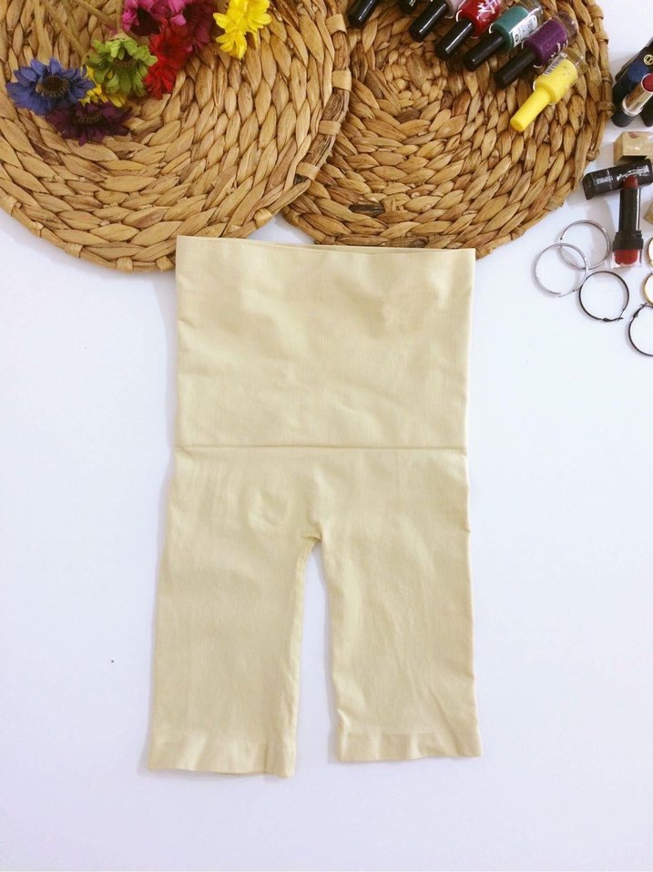 (L) BEJ TEN TOPARLAYICI CLIMACOOL BEDEN KÜÇÜLTÜCÜ ŞORT KORSE - Görsel 3