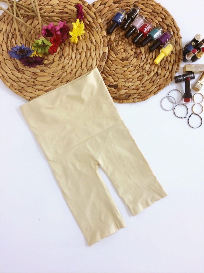 (L) BEJ TEN TOPARLAYICI CLIMACOOL BEDEN KÜÇÜLTÜCÜ ŞORT KORSE - Görsel 2