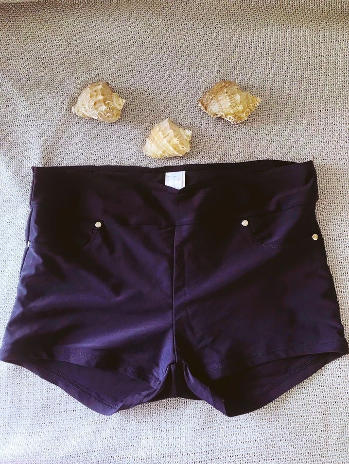 (L) LACİVERT ETNİK DESEN BAĞLAMALI ŞIK SPOR ŞORTLU BİKİNİ TAKIMI - Görsel 4