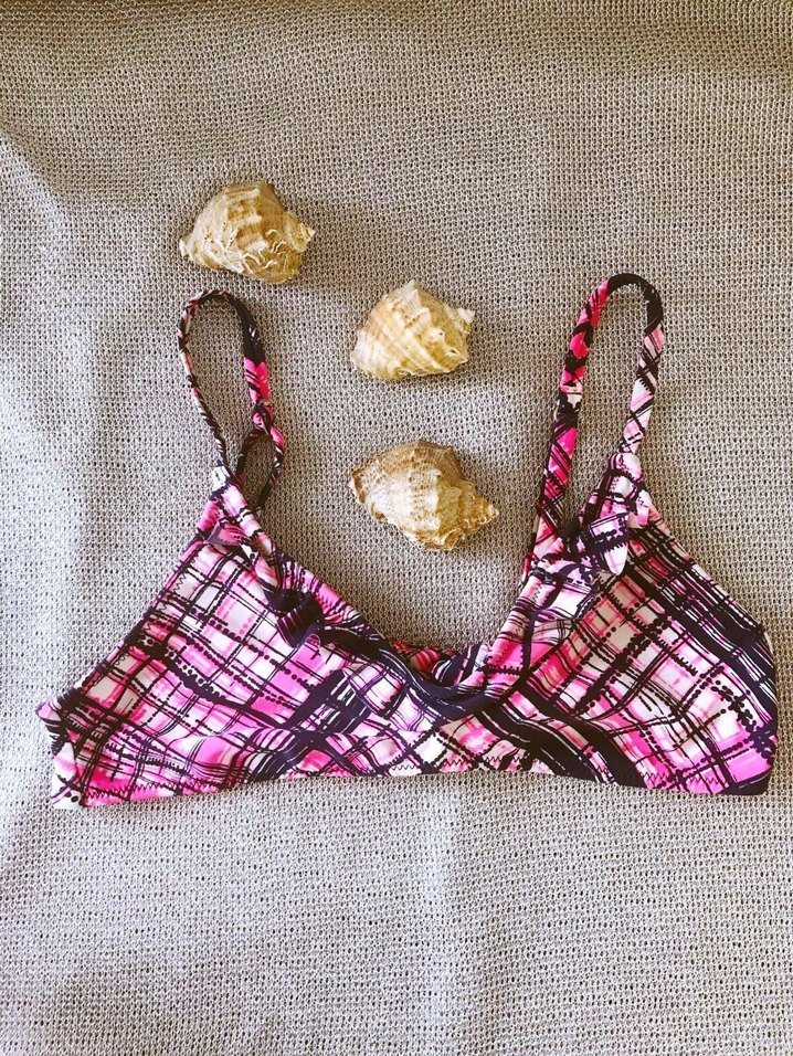 (L) LACİVERT ETNİK DESEN BAĞLAMALI ŞIK SPOR ŞORTLU BİKİNİ TAKIMI - Görsel 2