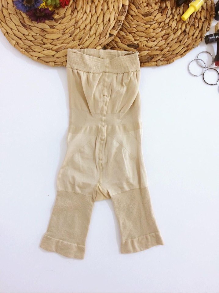 (L-XL) BEJ TEN TOPARLAYICI CLIMACOOL BEDEN KÜÇÜLTÜCÜ ŞORT KORSE - Görsel 3