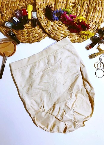 (XXL) BEJ TEN TOPARLAYICI CLIMACOOL BEDEN KÜÇÜLTÜCÜ KÜLOT KORSE - Görsel 2