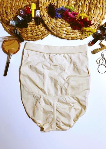 (XXL) BEJ TEN TOPARLAYICI CLIMACOOL BEDEN KÜÇÜLTÜCÜ KÜLOT KORSE - Görsel 4