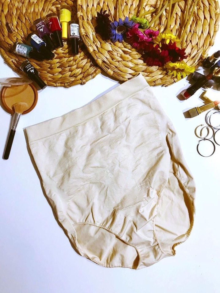 (XXL) BEJ TEN TOPARLAYICI CLIMACOOL BEDEN KÜÇÜLTÜCÜ KÜLOT KORSE - Görsel 2