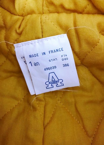 (1 YAŞ) ITALIAN ALBERT HAKİ UNISEX KIŞ ASTRONOT TULUM - Görsel 6