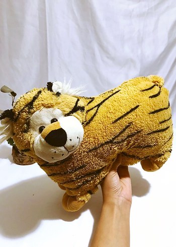Beden Renk (38 CM) SEVİMLİ BOBBY TİGER KAPLAN DEKORATİF FİGÜR PELUŞ OYUNCAK