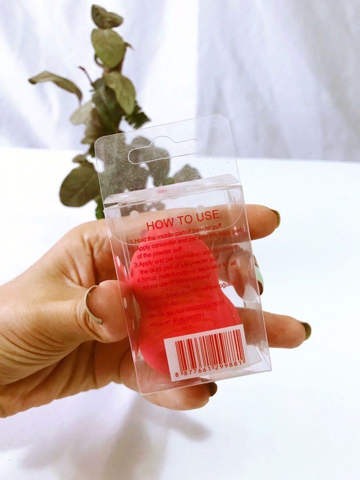 (ST) ROSE NARÇİÇEĞİ PROFESYONEL MAKE UP YUMURTA MAKYAJ SÜNGERİ - Görsel 2