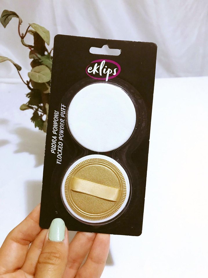 (2Lİ) EKLİPS DORE PROFESYONEL MAKE UP PUDRA POWDER MAKYAJ SÜNGER - Görsel 2