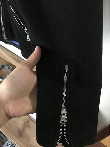 xl Beden siyah Renk Koton süet görünümlü