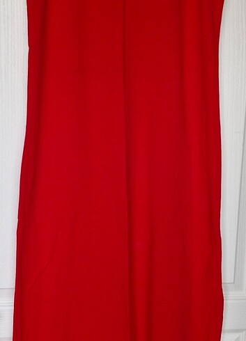 Kırmızı uzun elbise 