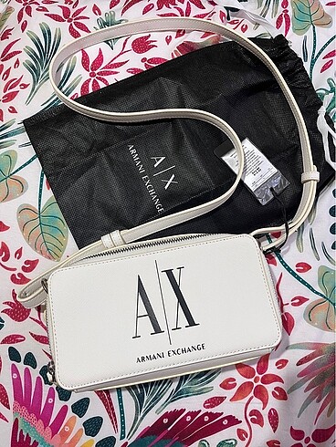 Beden beyaz Renk ARMANI EXCHANGE ASKILI ÇANTA