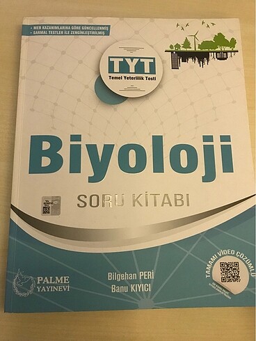 Palme yayınları TYT biyoloji