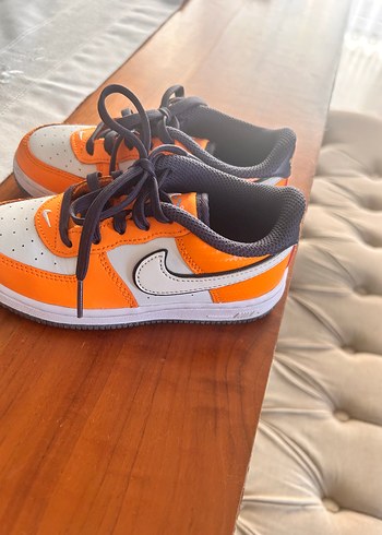 Nıke Turuncu mürdüm Bağcıklı Erkek Çocuk Spor Ayakkabı - Görsel 6