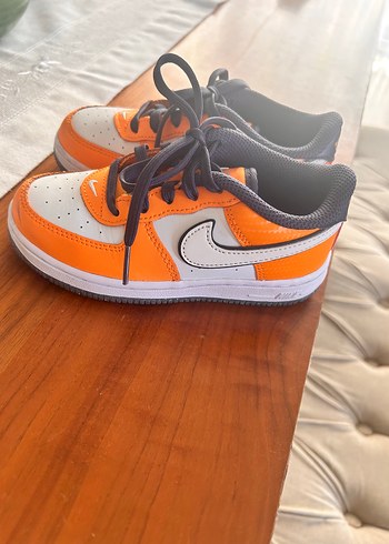 Nıke Turuncu mürdüm Bağcıklı Erkek Çocuk Spor Ayakkabı - Görsel 5