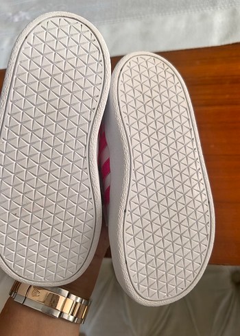 Beyaz Adidas Kız Çocuk Spor Ayakkabı - Görsel 10