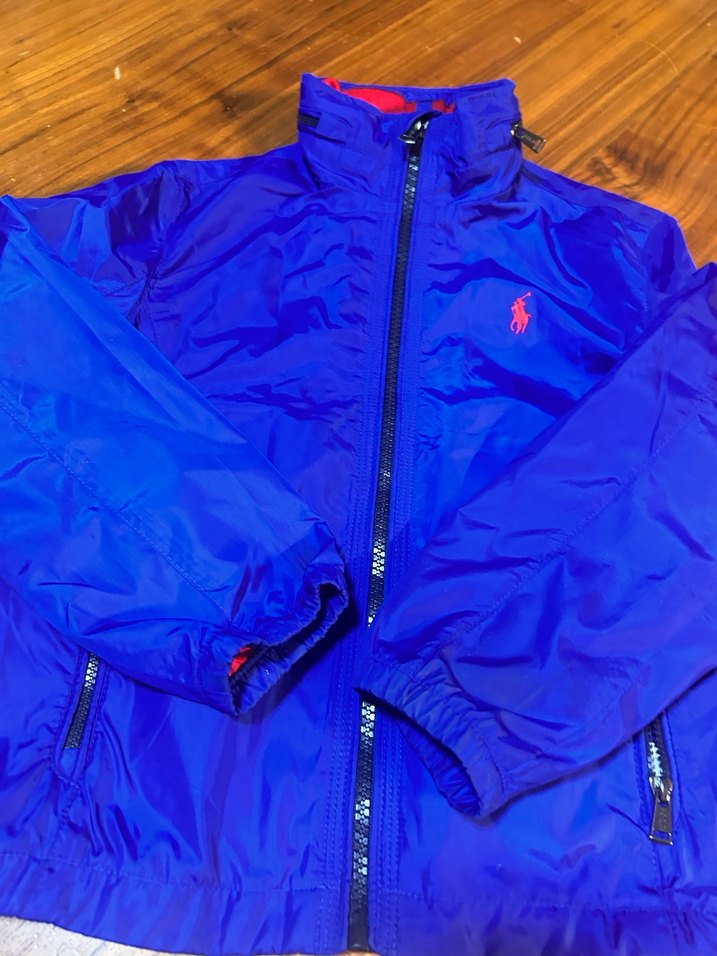 İnce Mavi Erkek Fermuarlı Rüzgarlık - Görsel 3