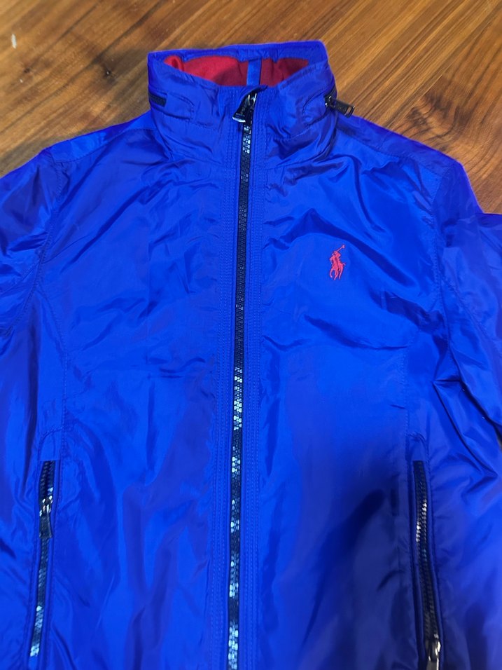 İnce Mavi Erkek Fermuarlı Rüzgarlık - Görsel 4