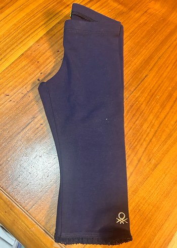 Kız Çocuk Lacivert yarım  Dar Kesim Tayt - Görsel 2