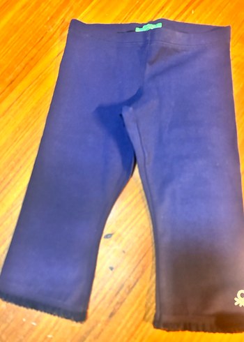 Kız Çocuk Lacivert yarım  Dar Kesim Tayt - Görsel 3