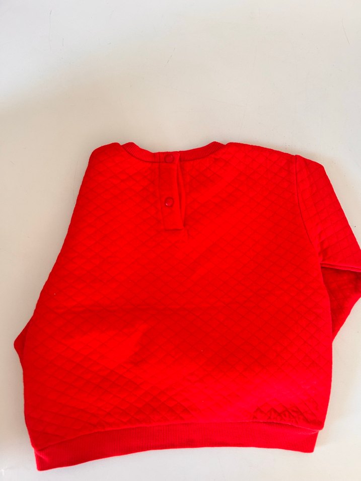 Benetton Erkek Çocuk Kırmızı Sweatshirt - Görsel 4