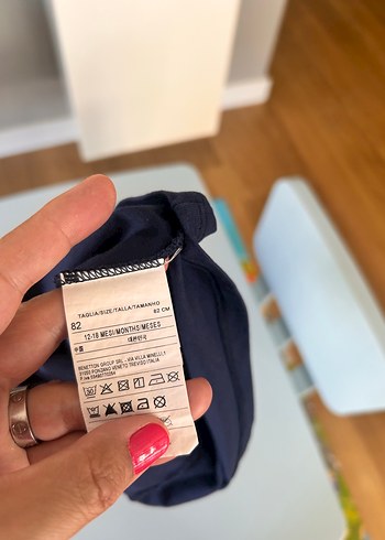 Benetton Renkli Kız Çocuk Tişörtü - Görsel 7