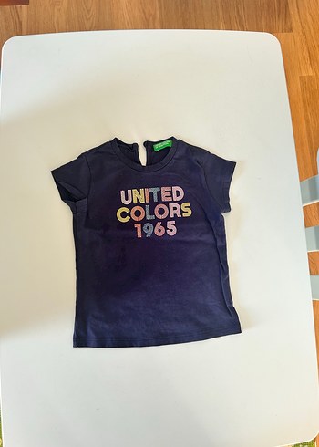 Benetton Renkli Kız Çocuk Tişörtü - Görsel 3