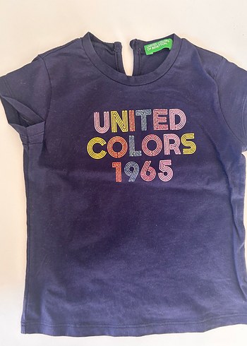 Benetton Renkli Kız Çocuk Tişörtü - Görsel 2