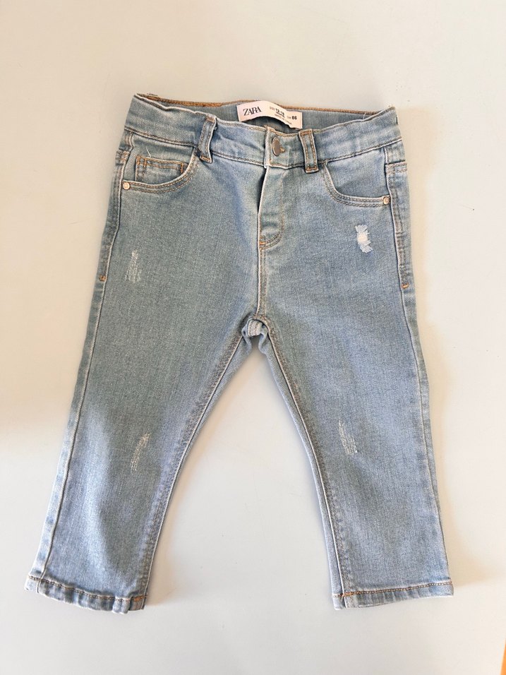 Kız  Çocuk Denim Pantolon - Regular Fit - Görsel 2