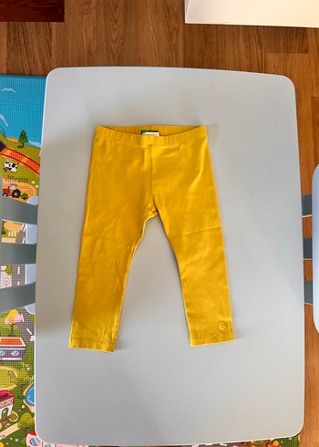 Kız Çocuk yeşil Dar Kesim Tayt - Görsel 2