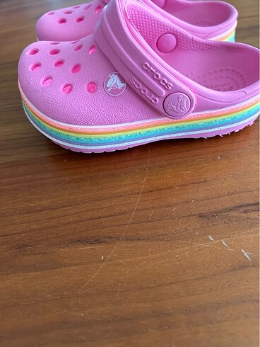 21 Beden Crocs terlik kız cocuk