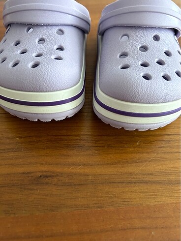 23 Beden mor Renk Kız crocs terlik