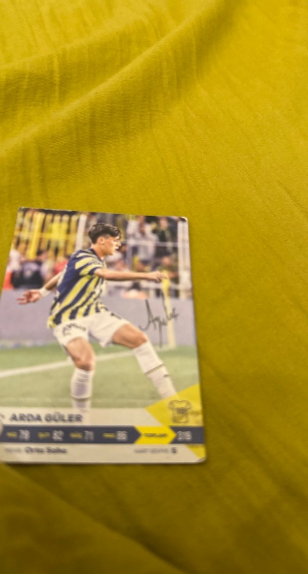 Arda Güler Futbol Kartı - Fenerbahçe - Görsel 3