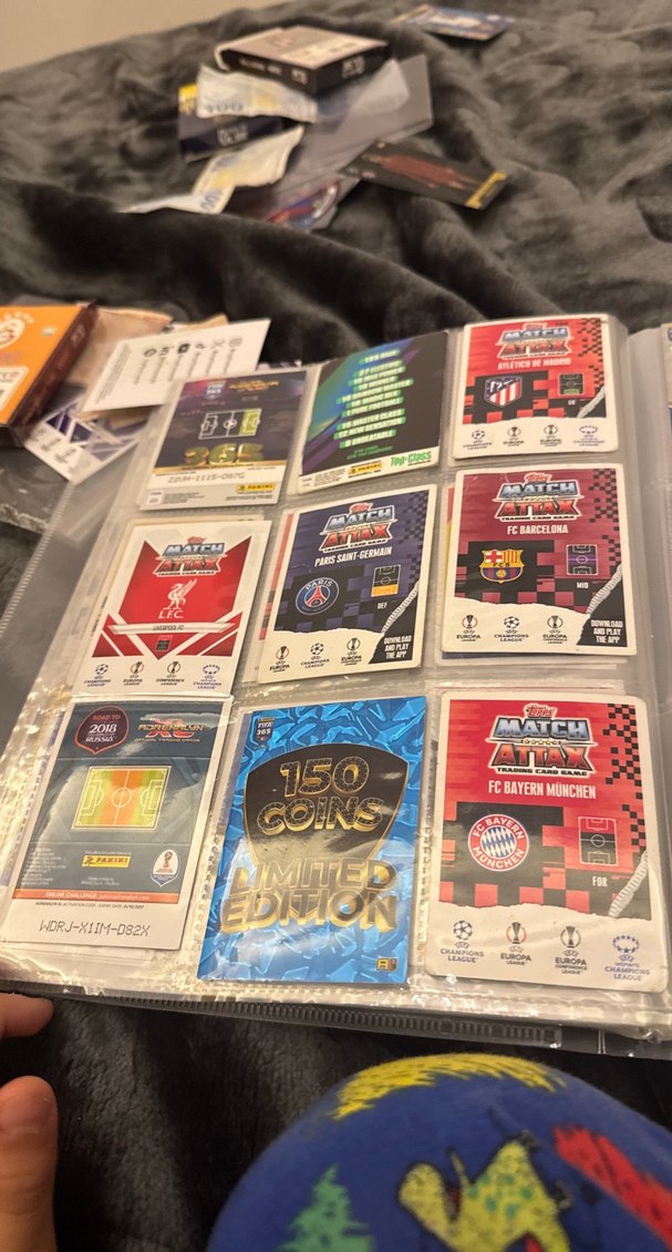 Futbolcu Kartları Koleksiyonu Albümü - Görsel 2