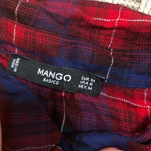 Mango Mango kareli gömlek