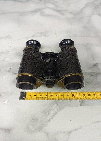 1900'ler Başları Antika Alman Dürbün - Görsel 7