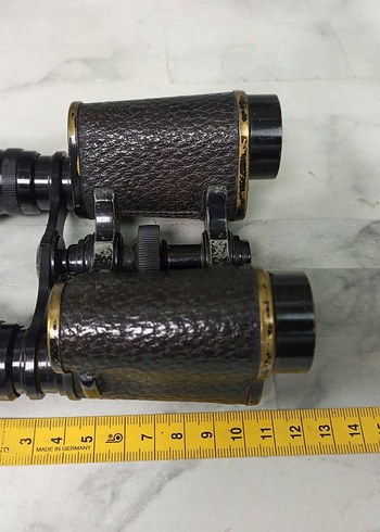 1900'ler Başları Antika Alman Dürbün - Görsel 8