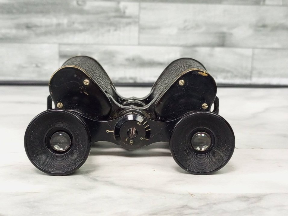 1900'ler Başları Antika Alman Dürbün - Görsel 3