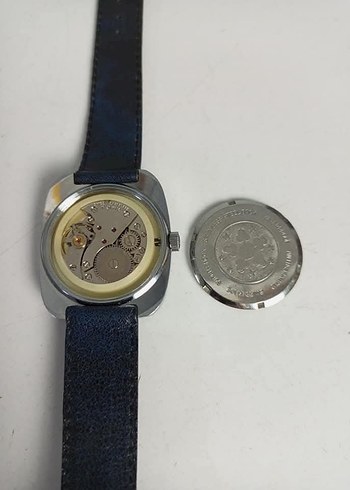 Koleksiyonluk Jupiter Super De Luxe 17 Jewels Kurmalı Kol Saati - Görsel 7